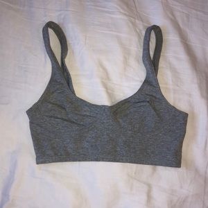 Grey bra